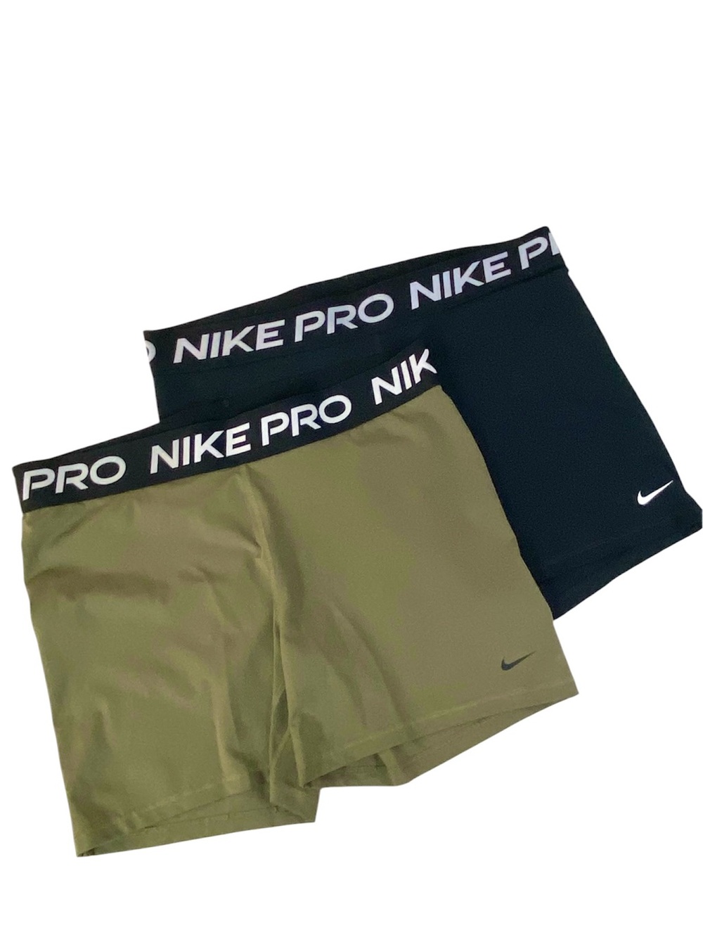 2PR Nike Pro Dri FIT 3” Compression Booty Shorts Size XXL